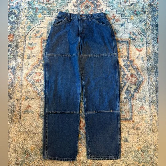 Dickies Double Knees Denim Workwear Jeans Size 28 - Picture 1 of 5